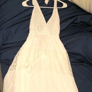 Beautiful white summer dress
